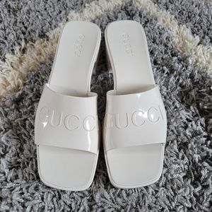 Authentic GUCCI Rubber  Sandals
